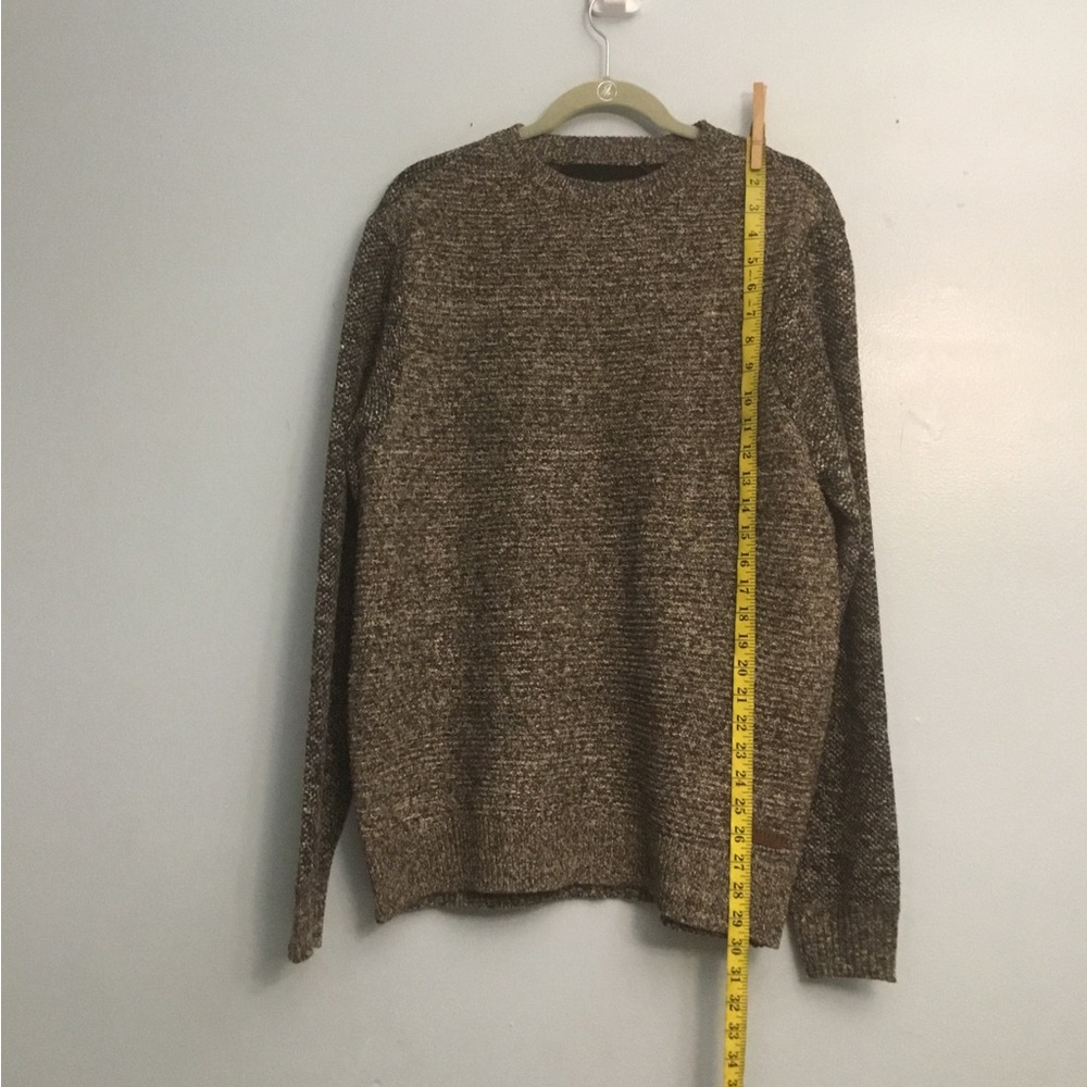 Buffalo David Bitton Black and Brown Knit Sweater